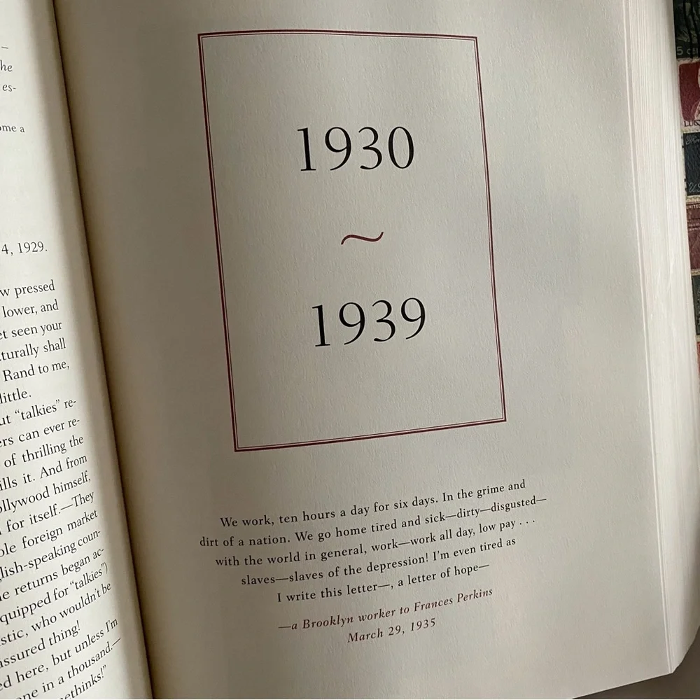 America Letters of the Century Book | 1900-1999